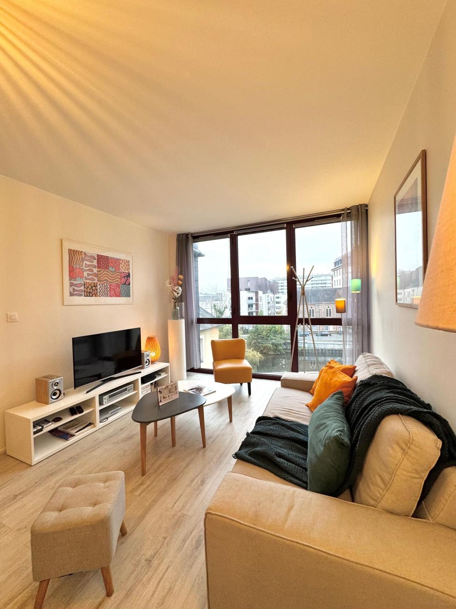 Appartamento Le Nantais, Centre De Rennes Avec Garage Prive Esterno foto